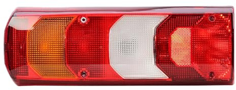 Rückleuchte Links für Mercedes Actros Axor Atego Arocs Antos Lkw MP4 MP5 | 24V, LED, Fahrerseite, Heckleuchte, mit Kennzeichenbeleuchtung