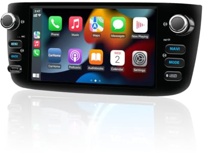Autoradio per Fiat Punto Evo/Linea 2012-15 con CarPlay e Android Auto USB