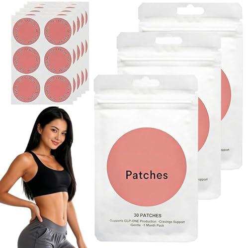 XINCHEN 90 Stück Metabalance Patch Berberin Pflaster für Stoffwechselgleichgewich