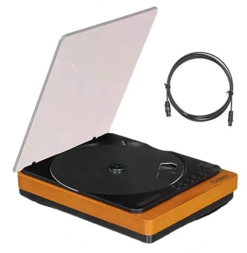 Mini lettore CD con ripping USB in WAV, trasmettitore e ricevitore Bluetooth 5.3, uscita ottica, jack for cuffie da 3,5 mm, telecomando
