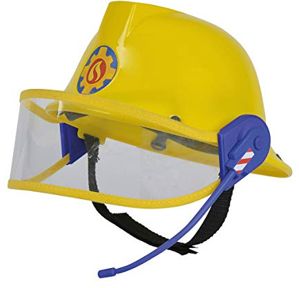 Simba 7/109258698002 Feuerwehrhelm, gelb