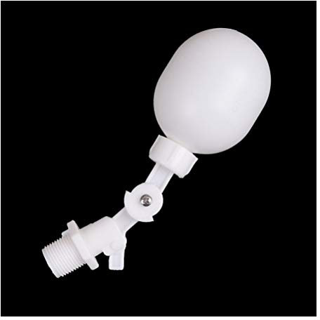 WUXUN-Valve 1 PCS 3/8 Inch Mini Plastic Float Valve Ball Aquarium Control Safety Check Switch for Water Tower Tank