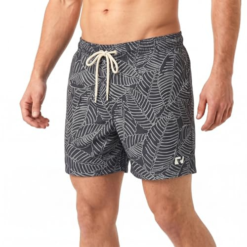 RIPT Performance Pantaloncini da Bagno da Uomo Ad Asciugatura Rapida con Protezione Solare UV 50 Costume da Bagno Uomo (Pacco da 1)