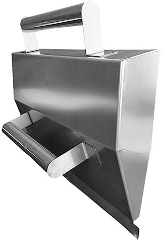 TOVINANNA Cazzuola Per Intonaco in Acciaio Inox Utensile Per Finitura Muraria Raschietto Per Intonacatura Strumento Per Lisciatura Di Pareti Interne Attrezzo Per Sigillatura Di Cemento