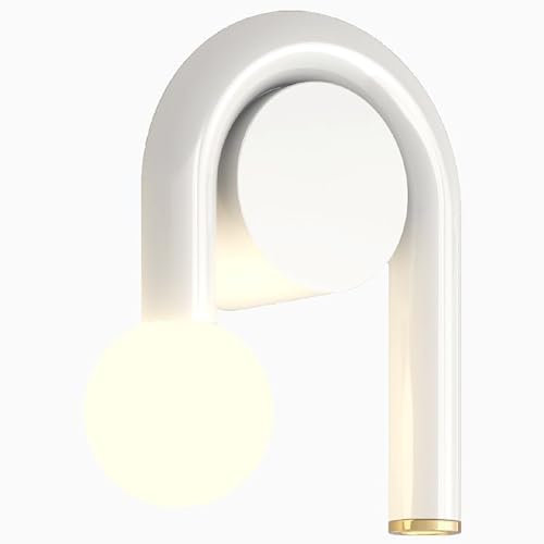 WYQSX LED Wandleuchte Innen Modern Dimmbar Wandlampe, Anti blaue Augenschonende Bettleuchte für Schlafzimmer Wohnzimmer Flur Treppe, 3000K-6500K CRI≥97