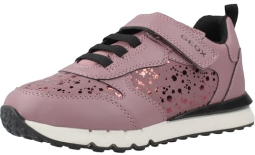 Geox J FASTICS Girl B, Scarpe da Ginnastica, Rosa, 29 EU