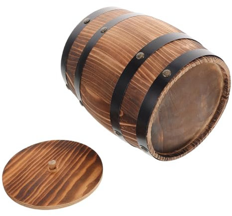 Cabilock Porte-ustensiles Rangement Gain de Place en Bois Vintage Marron Organisateur Multifonction pour Cuillères et Fourchettes Maison Bureau