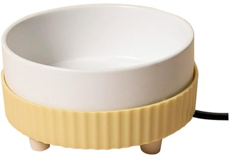 Ciotola riscaldata per cani, ciotola per acqua riscaldata da 350 ml per cani, per animali domestici che fornisce acqua potabile in inverno, termica per, gatti, con