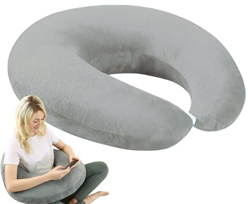 Almohada ergonómica para Manualidades, aliado de Confort para Momentos creativos, cojín de Lectura y Juego para Cama y sofá, cojín para Brazos, para Leer, Jugar, Trabajar y Hacer Ganchillo