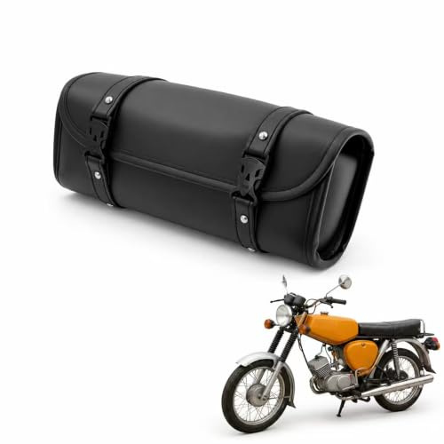 ANEELV wasserdichte Motorrad-Werkzeugtasche für Simson S51/S50 Zündapp KS50 Kreidler Lenker-Sitztasche
