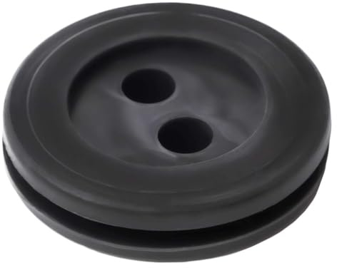 RECAMBO Passacavo in gomma adatto per fori Ø 23 – 26 mm, protezione per cavi e carrozzeria – gomma elastica BZW. acciaio inox – dimensioni a scelta in base al diametro per una vestibilità su misura