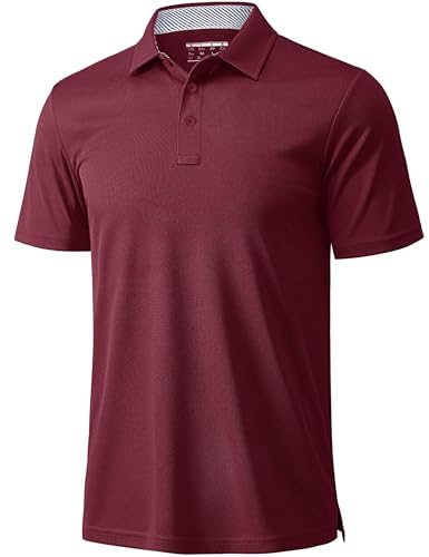 MAGCOMSEN Polo Homme À Manches Courtes MODÈLE Sport PERFORMANT | Coupe confortable pour bouger librement