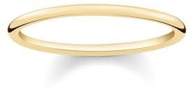 THOMAS SABO Ring 750 Gelbgold Vergoldung, 925 Sterlingsilber