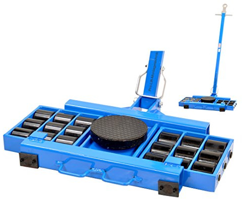 Pro-Lift-Werkzeuge 18t Panzerrollen Lenkfahrwerk Schwerlastroller 18000kg lenkbarer Maschinentransport Industrieroller Schwerlastfahrwerk 18 Tonnen