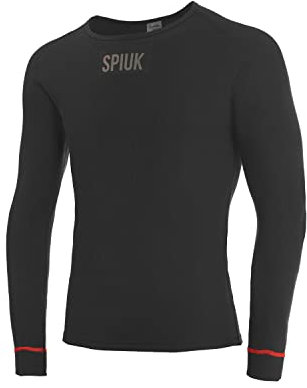 Spiuk Camiseta M/L Anatomic Hombre Negro T. L