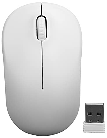 ciciglow Ratón inalámbrico para Ordenador, ratón Universal de sobremesa para portátil 1000 dpi con Receptor Compatible con Plug and Play para Ordenadores y portátiles