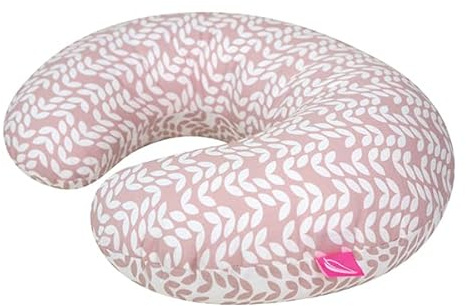 Mother hood Stillkissen ergonomisch, Öko-Tex Standard 100, Blatt rosa Classic