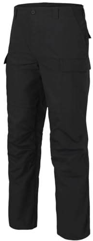 Helikon-Tex Uomini BDU Mk2 Pantaloni Nero, Nero , XL/largo