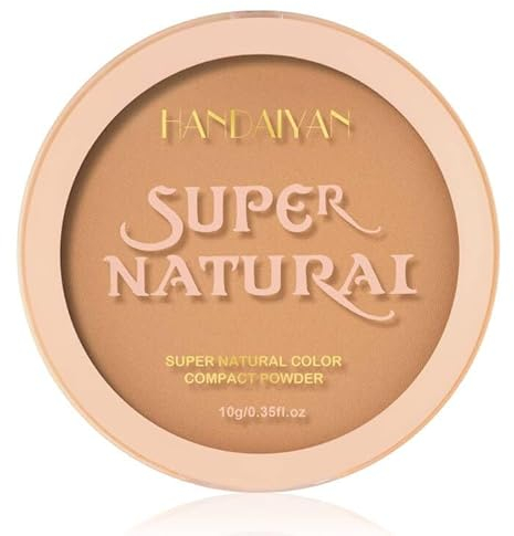 Professional Cosmetics Pressed Powder, Natural Matte Look Setting Powder, Long Lasting and Oil Control, Control Shine & Smooth Complexion, for a Flawless Matte Finish Makeup Base, 10g #04 Bronze