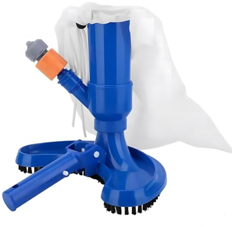 Aspirapolvere per piscina, aspirapolvere per piscina, aspirapolvere per pavimenti in piscina, set di pulizia per piscine subacquee, spa e vasca idromassaggio