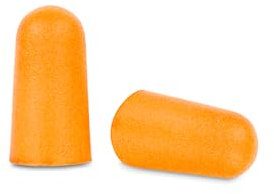 3M Tappi per le orecchie per protezione dal rumore, 200 paia in schiuma poliuretanica ipoallergenica, serie 1100 SNR 35 dB, testati secondo la norma EN 252-2:2020