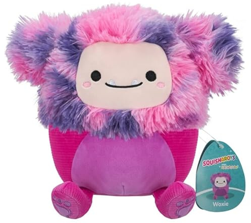 Squishmallows Squisharoys - Woxie le Bigfoot 7.5 inches - Officiell Jazwares-plysch - Supermjuk plysch - Sällsynt modell 2024