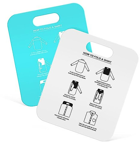 HOOTNEE 2stücke Hemdenfalteboard T-shirt Falteboard Kleidung Klappe Board Hemd Klappe Board Erwachsene T-shirt Ordner