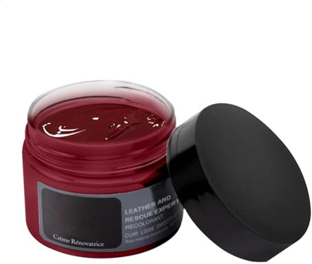 Genérico Cuero-Recoloring-,Las ceras naturales acondicionan para a colorear y pulir - Aceite en crema reparador de cuero para acondicionamiento e impermeabilización Aceite para cuero