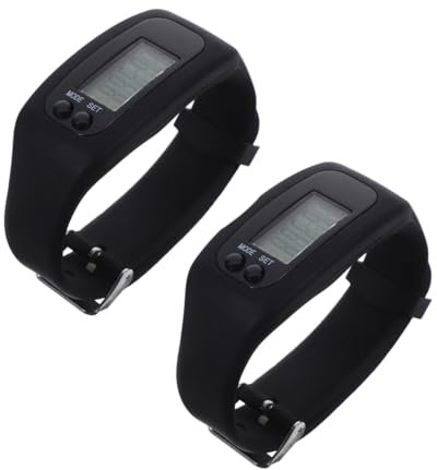 ifundom 2 Rastreadores De Actividad Física De : Podómetros, Reloj con Contador De Y Calorías para, Mujeres, Niños Y Adultos.
