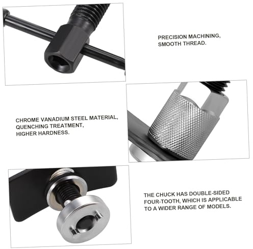 ORFOFE Herramienta para Freno de Disco Reajustador de Pistón Resistente de Vanadio Kit de Compresión para Ajuste y Reemplazo de Pastillas Compatible con Múltiples Vehículos