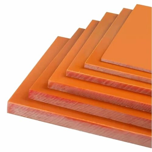 Panneau Isolant En Bakélite, Feuilles De Bois Et Caoutchouc, Plaque En Résine Phénolique Résistante Aux Hautes Températures, Épaisseur 1 À 10 Mm(2x100x100mm 5pcs)