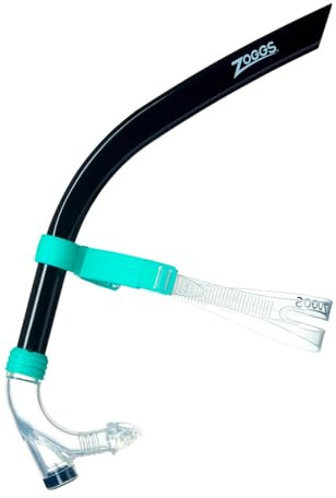 Zoggs Centre Line Snorkel Black/Turquoise