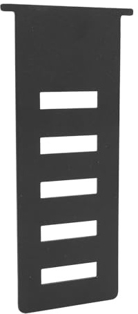Naroote Piastra di Estensione Spina Piatta, Piastra Resistente Al Calore (BLACK)