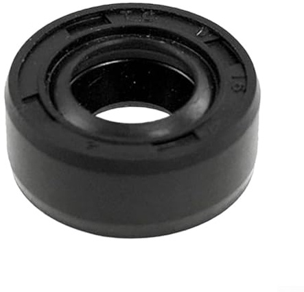 Tipo TC per paraolio a doppio labbro, 12 x 25 x 7 mm, materiale in gomma nera per accessori per motosega e per apparecchiature elettriche esterne, pezzo singolo o confezione da 10 pezzi compatibile