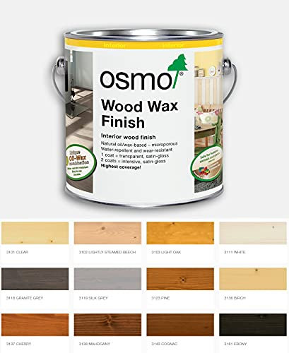 Osmo Wood Wax Finish (Intensive Colours)-3132 Grey Beige-375ml