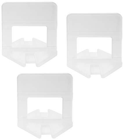 Lantelme 1,5 mm dragflikar 1 000 stycken kakelnivelleringssystem kakelhjälpmedel kakeltjocklek 3 mm till 15 mm 6948