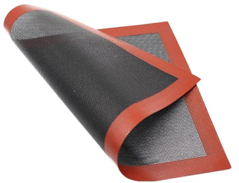 Tappetino Microforato per Forno, 30x40cm, Tappetino da Forno in Silicone Riutilizzabile, antiaderente Resistente al Calore, Antiscivolo, Pizze, Torte, Biscotti, Cottura alte temperature