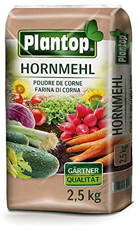 Plantop Hornmehl Gemüsedünger Obstdünger Naturdünger 2,5 kg