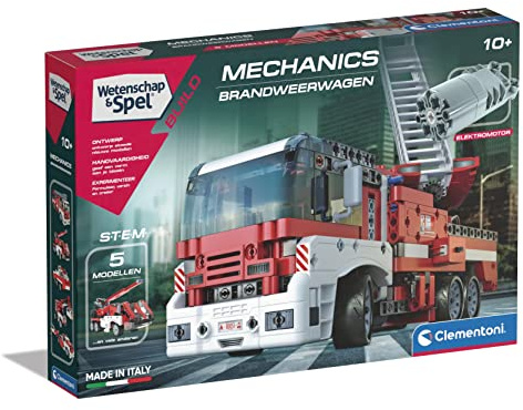 Clementoni Wissenschaft & Spiel Build, Feuerwehrwagen, 8-12 Jahre - 56067