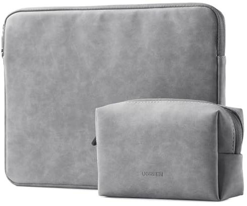 UGREEN Laptop Sleeve 13-14 Inch All-Round Protection Laptop Case Compatible with MacBook Air M2/M1, MacBook Pro M2/M1, Surface 5/4/3, Pro X/8, HP Specter x360 13, HP Envy 13