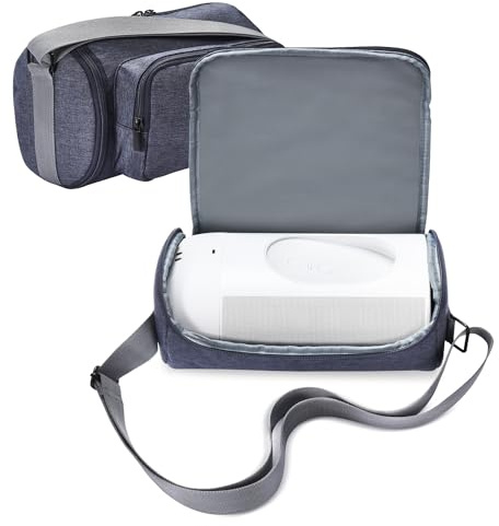 Hzycwgone Sac de Voyage pour Bose Nouvelle Enceinte Portable Soundlink Max,pour Sonos Move/Move 2 Intelligent Haut-Parleur,Housse de Transport pour Sonos Move/Move 2 Base de Chargement,câble(Bleu)