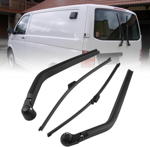 zjlgs Hinterer Scheibenwischerarm Ersatz für VW T5 T6 7H0955708, Heckscheibe Heckscheibenwischerarm Dauerhaft Heckscheibenwischerarm Wischer Set