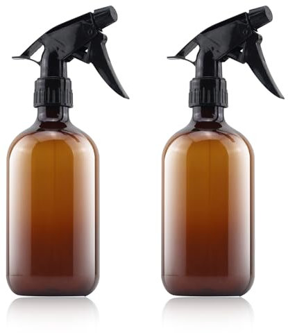 XHSBBB Spray Bottles 2 Pcs Water Spray Bottle 500ml Empty Plastic Sprayers Trigger Sprayer for Gardening Cleaning Solutions Plants