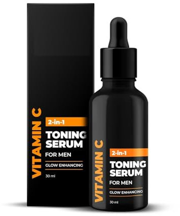 15% Vitami.n C Serum for Oily Skin | Vitamin C Face Serum for Men | Hyaluronic Acid and Vitamin E to Tone, Glow and Brighten Face | Non Irritating Face Serum with Vitamin C | Beginner Friendly | 30 ml