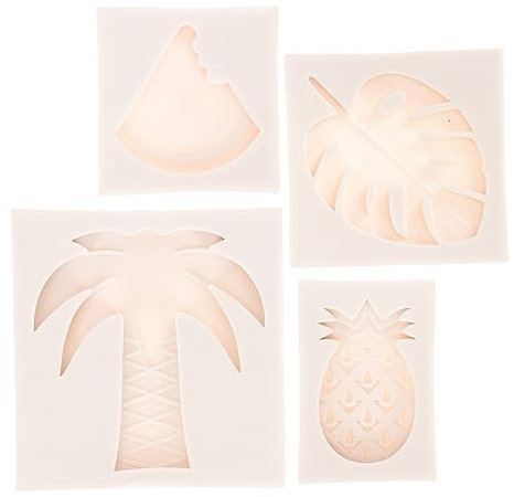 DECHOUS 8pcs Guest Party Cookie Molds DIY Silicone Baking Tools Washable Fondant Molds