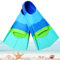 SGZIOO Pinne Nuoto Piscina Bambini, Pinne Corte Nuoto Piscina Silicone, per Allenamento Nuotare, Immersioni, Taglia 29 - 30