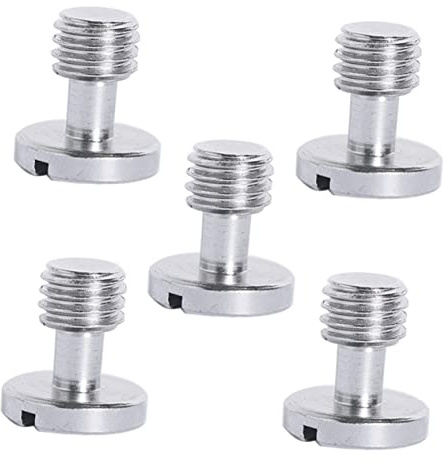 Mipcase 5pièces Vis Appareil Photo Inoxydable pour Fixation Trépied Vis De Montage pour Appareil Photo De Rechange pour Équipement