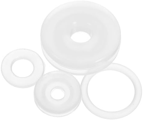 INOOMP Juntas de Sellado para Ollas a Presión Aplicables 4 Piezas Goma Flexible para Válvula de Flotador 4l/5l/6l Accesorios de Repuesto Cocina Segura y Uso Práctico