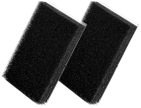 BESPORTBLE Tierhaarentferner Schwamm 2 Stück Pack mit Doppelwirkungs Kleber Schwarz Effektiver Tierhaarfänger für Kleidung Möbel und Teppiche Schonend zu Textilien