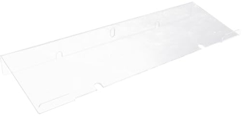 Generisch Eleganter Acryl Tastaturständer mit Geneigtem Design und Integrierter Biegung als Schreibtischaccessoire für Büro und Homeoffice